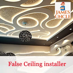False Ceiling installer Mr. Tarun Kumar Mondal in Shyamnagar